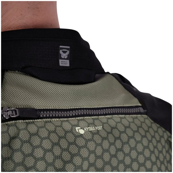 MC-Jacka ADV FlowTour 5.5 Textil Grön Leatt XXL / US46 / EU56 – bild 12