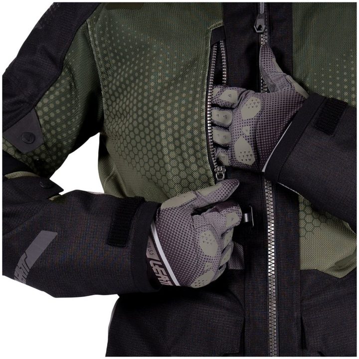 MC-Jacka ADV FlowTour 5.5 Textil Grön Leatt XXL / US46 / EU56 – bild 13