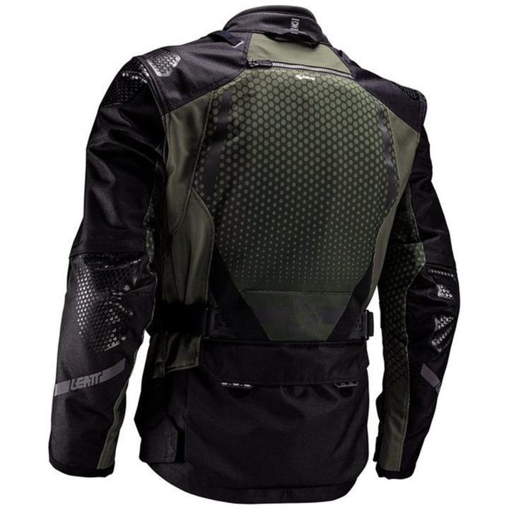 MC-Jacka ADV FlowTour 5.5 Textil Grön Leatt XXL / US46 / EU56 – bild 9