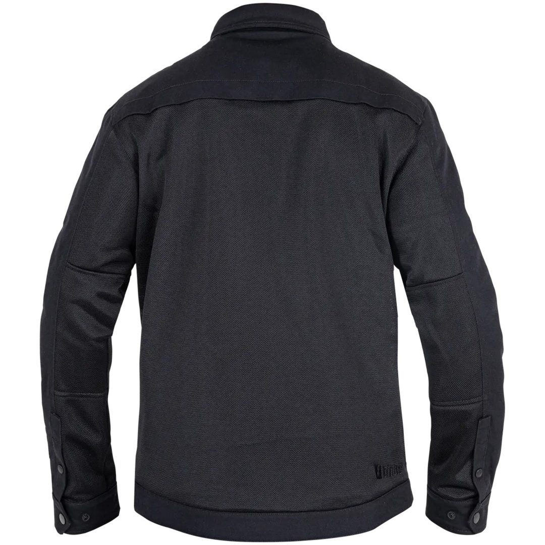MC-Jacka Aero Mesh Textil Svart JOHN DOE Small – bild 3