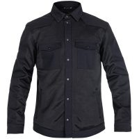 MC-Jacka Aero Mesh Textil Svart JOHN DOE