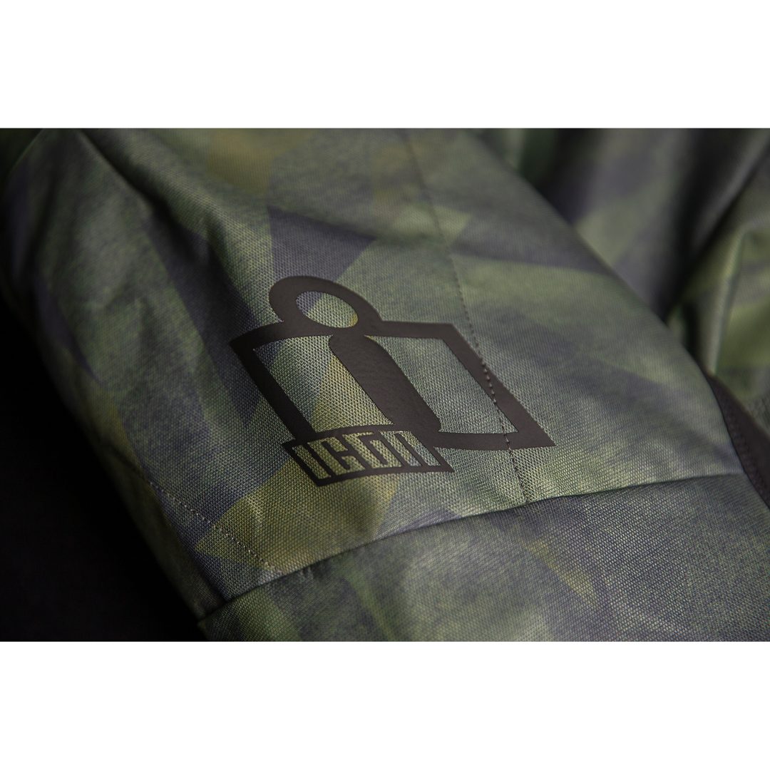 MC-Jacka Airform Battlescar CE Grön ICON Small – bild 14