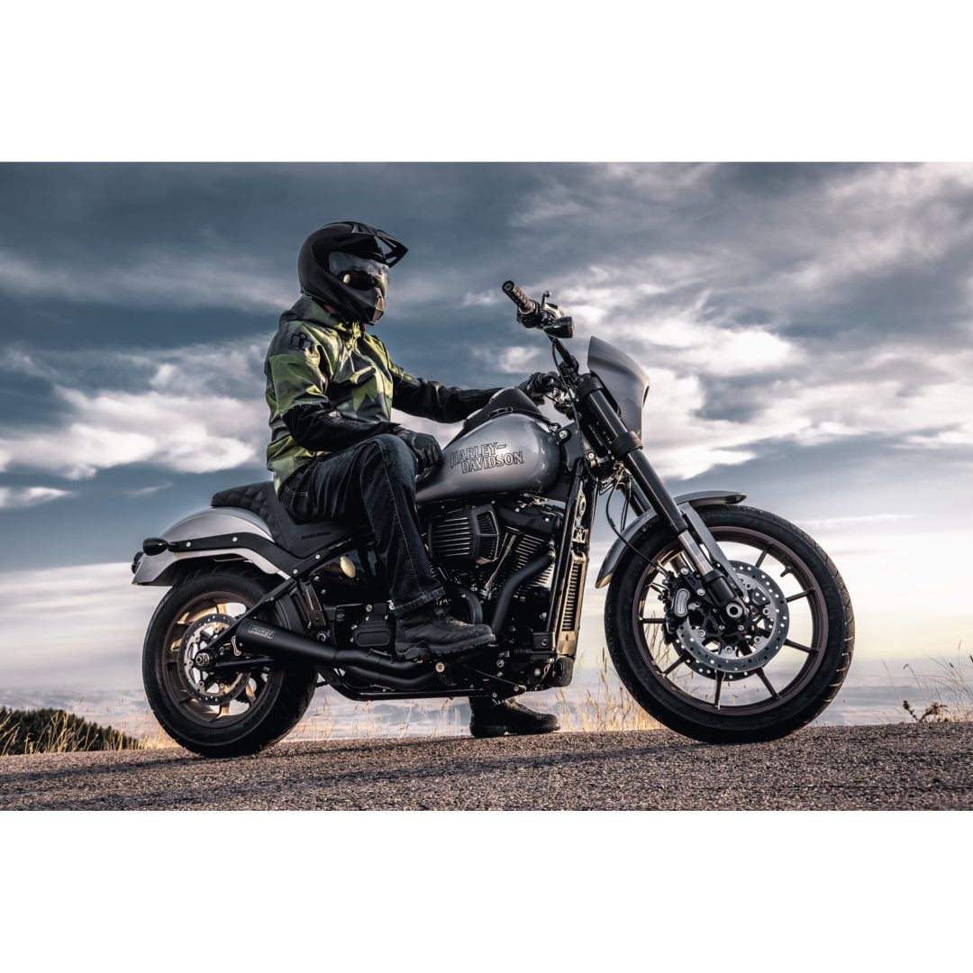 MC-Jacka Airform Battlescar CE Grön ICON Small – bild 7