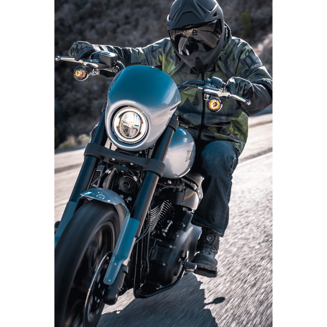 MC-Jacka Airform Battlescar CE Grön ICON Small – bild 5