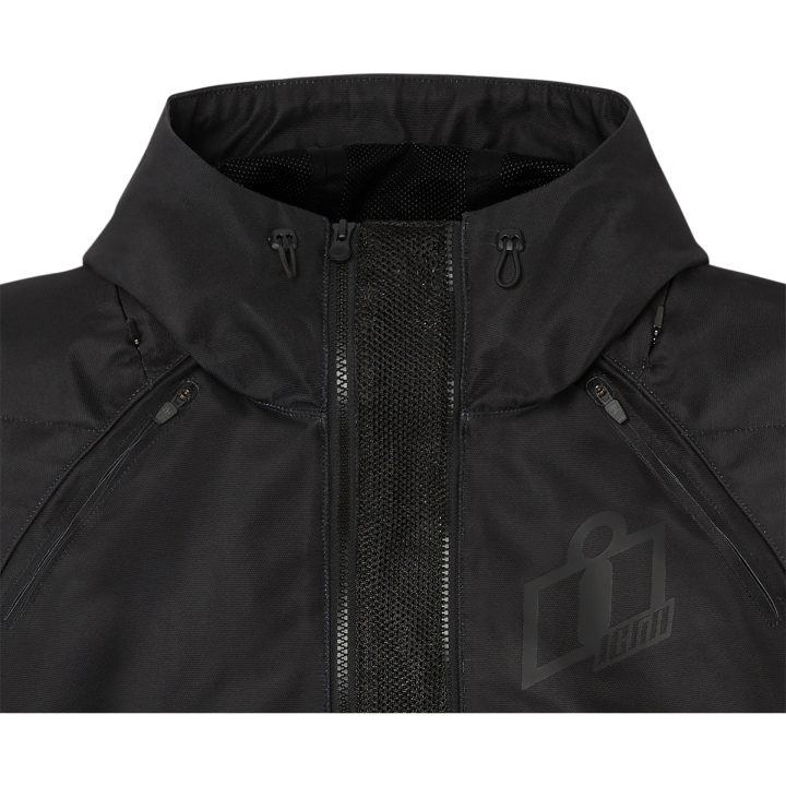 MC-Jacka Airform CE Svart ICON Small – bild 3