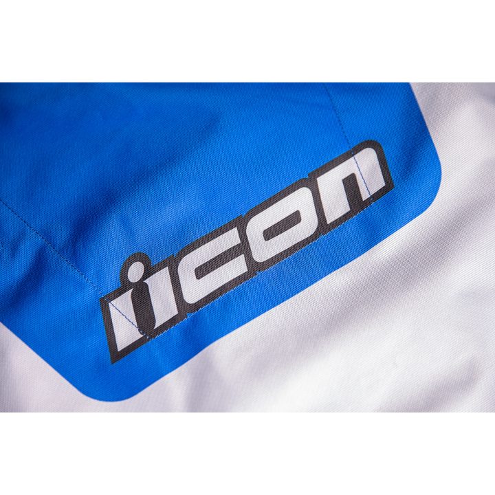 MC-Jacka Airform Retro CE Blå ICON Small – bild 7