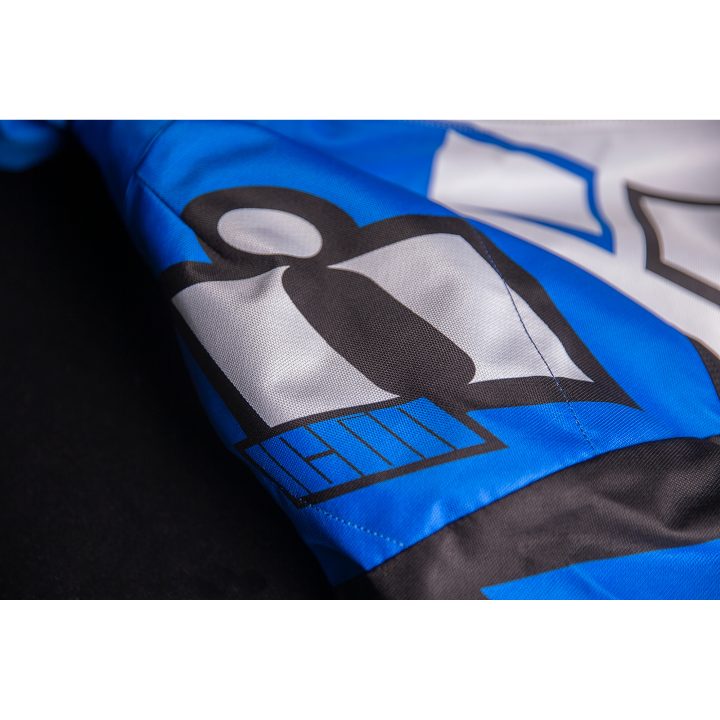 MC-Jacka Airform Retro CE Blå ICON Small – bild 6