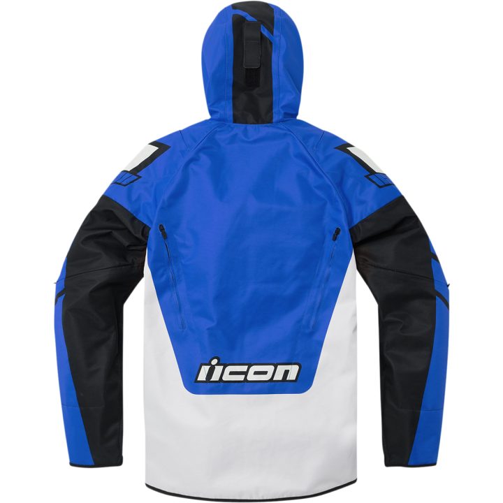 MC-Jacka Airform Retro CE Blå ICON Small – bild 3