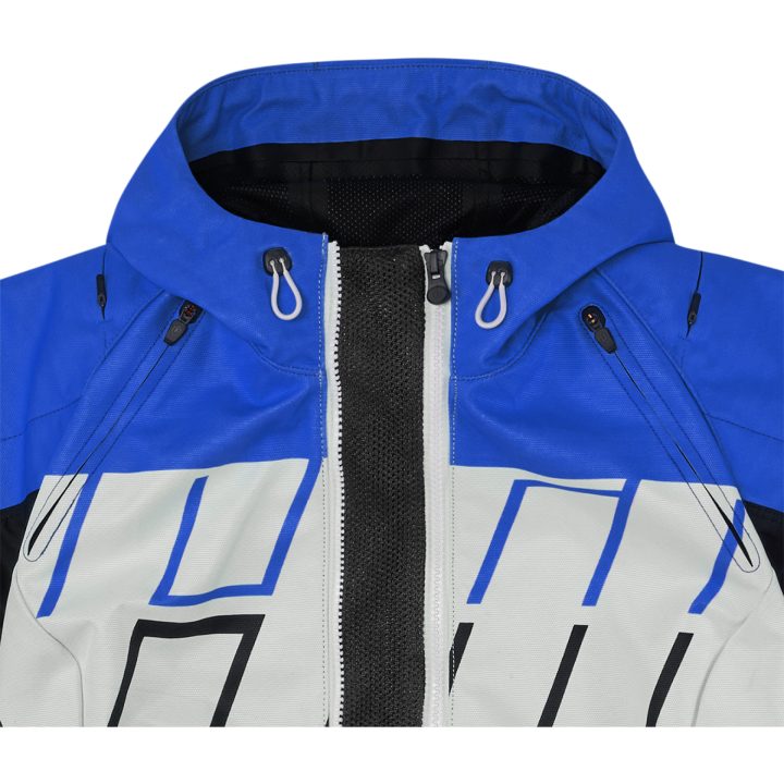 MC-Jacka Airform Retro CE Blå ICON Small – bild 2