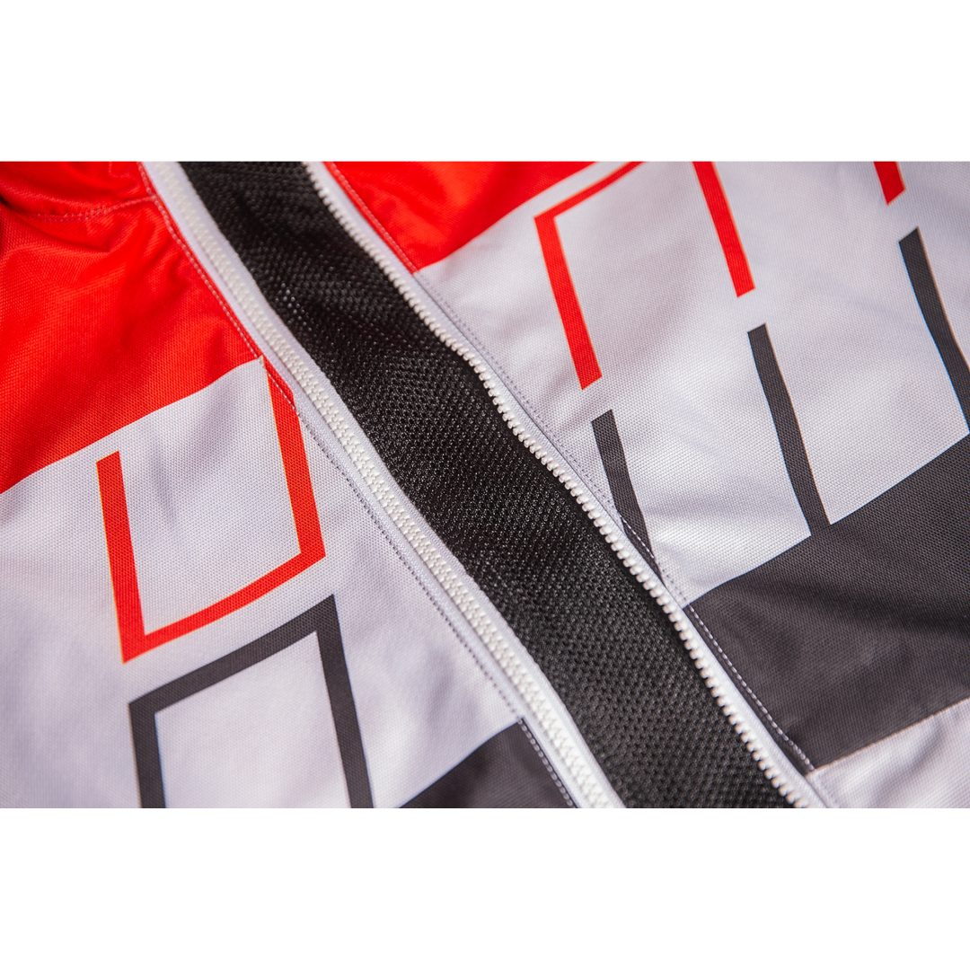 MC-Jacka Airform Retro CE Röd ICON Small – bild 6
