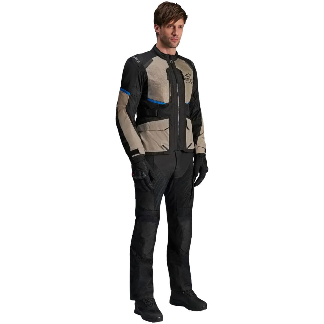 MC-Jacka Andes Air Textil Grå ALPINESTARS Small – bild 2