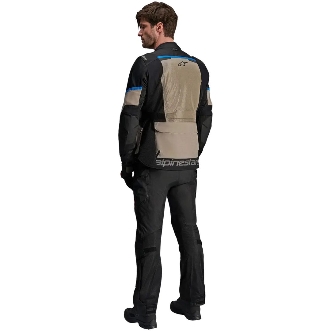 MC-Jacka Andes Air Textil Grå ALPINESTARS Small – bild 5