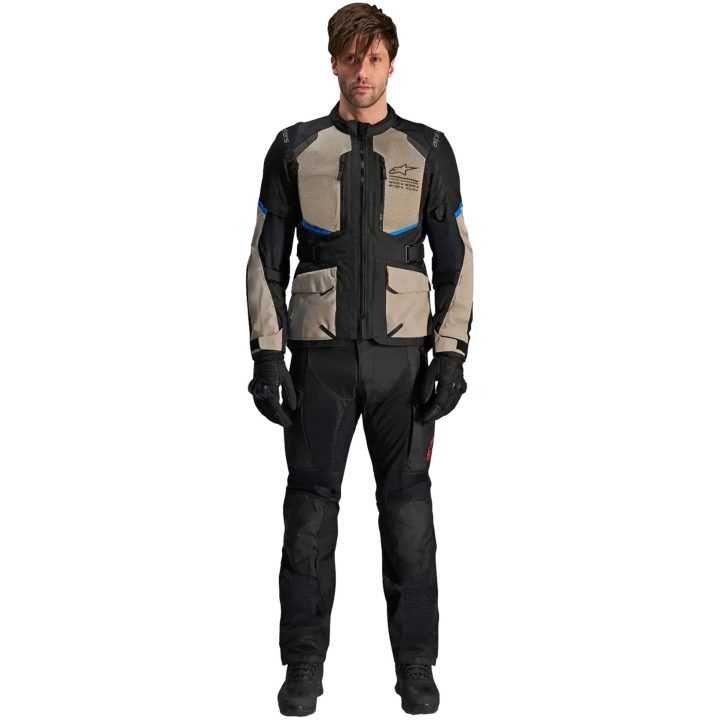 MC-Jacka Andes Air Textil Grå ALPINESTARS Small – bild 6