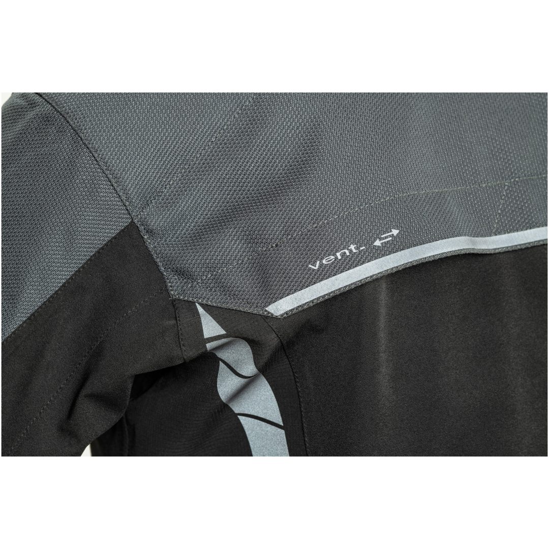 MC-Jacka Bydalen Textil Svart/Grå Lindstrands 46 – bild 4