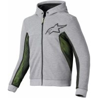 MC-Jacka Chrome Air Sport Fleece Grå ALPINESTARS