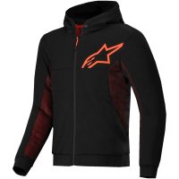 MC-Jacka Chrome Air Sport Fleece Svart/Röd ALPINESTARS