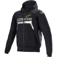 Mc-jacka Chrome Svart/Gul ALPINESTARS
