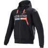 Mc-jacka Chrome Svart/Röd ALPINESTARS Small – miniatyr 1