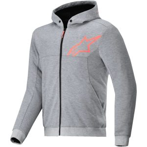 MC-Jacka Chrome V2 Sport Fleece Grå/Röd ALPINESTARS