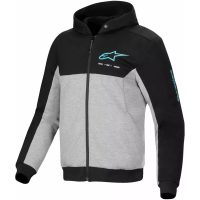 MC-Jacka Chrome V2 Sport Fleece Turkos ALPINESTARS