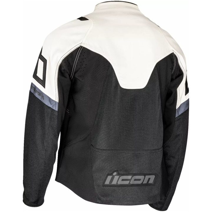 MC-Jacka Contra3 Svart Vit ICON L – bild 2