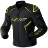 MC-Jacka D3O Textil Svart Neongul RST s – miniatyr 1