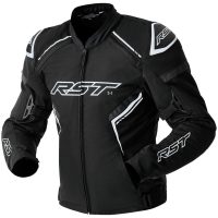 MC-Jacka D3O Textil Svart Vit RST