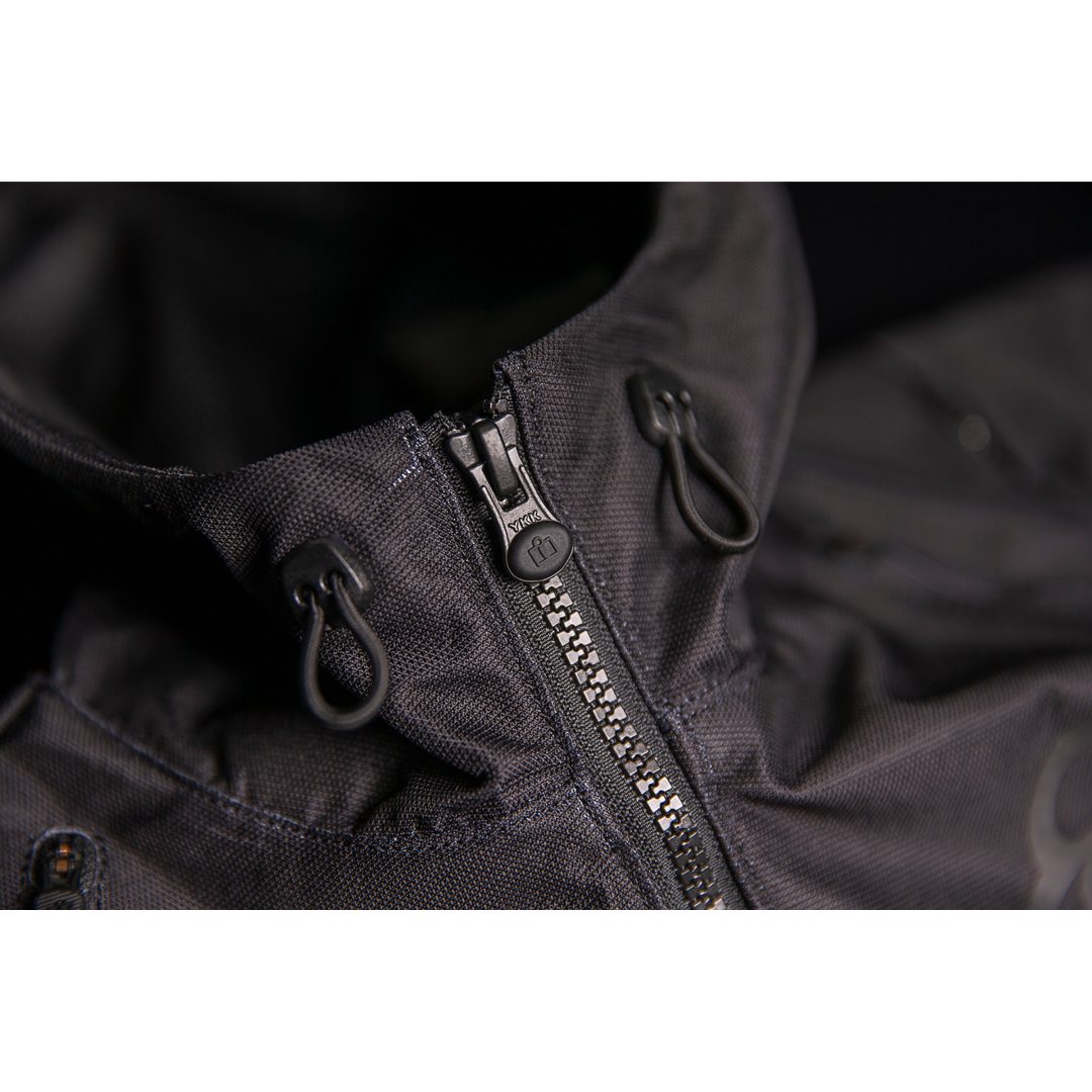 MC-Jacka Dam Airform CE Svart ICON XS – bild 6