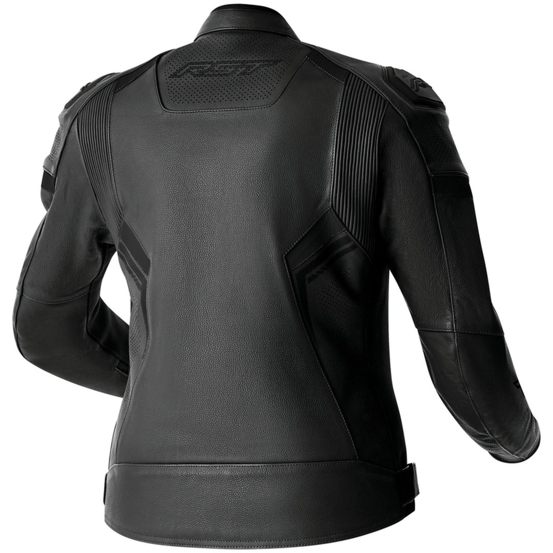MC-Jacka Dam D3O Läder Svart RST XS – bild 3