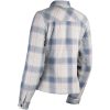 MC-Jacka Dam Fallblock Flannel Textil Blå Grå Röd Vit ICON M – miniatyr 2