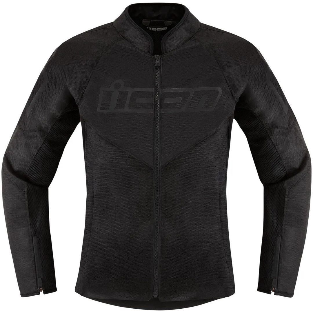 MC-Jacka Dam Hooligan CE Sport Svart ICON Small