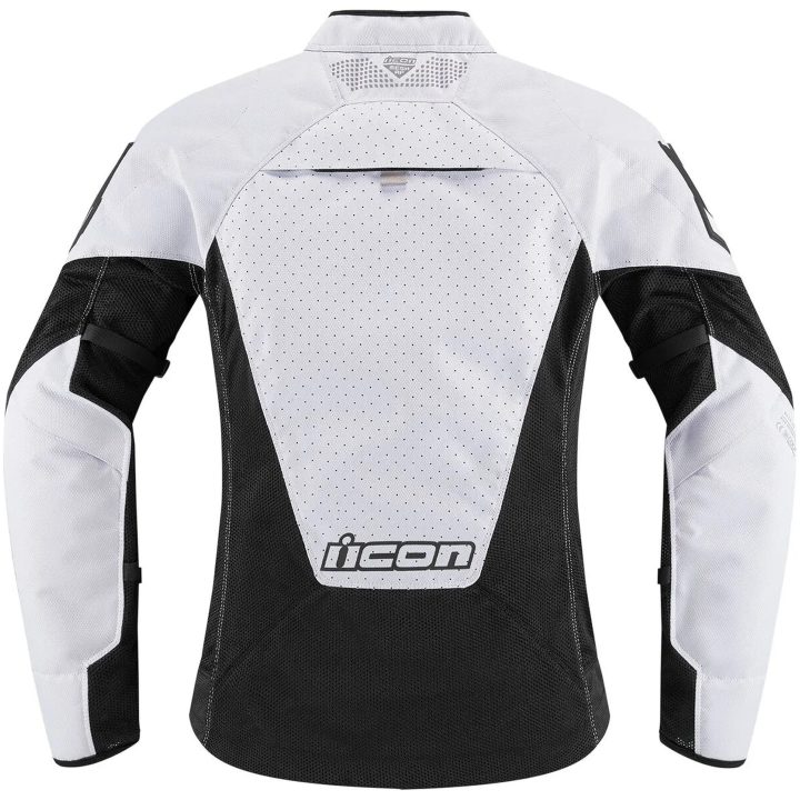 MC-Jacka Dam Mesh AF CE Sport Vit ICON Large – bild 4