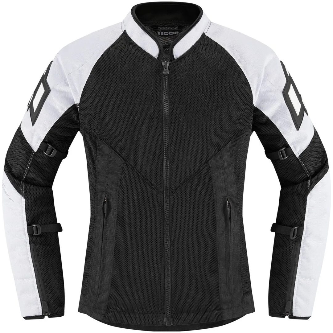 MC-Jacka Dam Mesh AF CE Sport Vit ICON Large