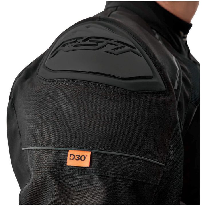 MC-Jacka Dam Mesh D3O Textil Svart RST XS – bild 4
