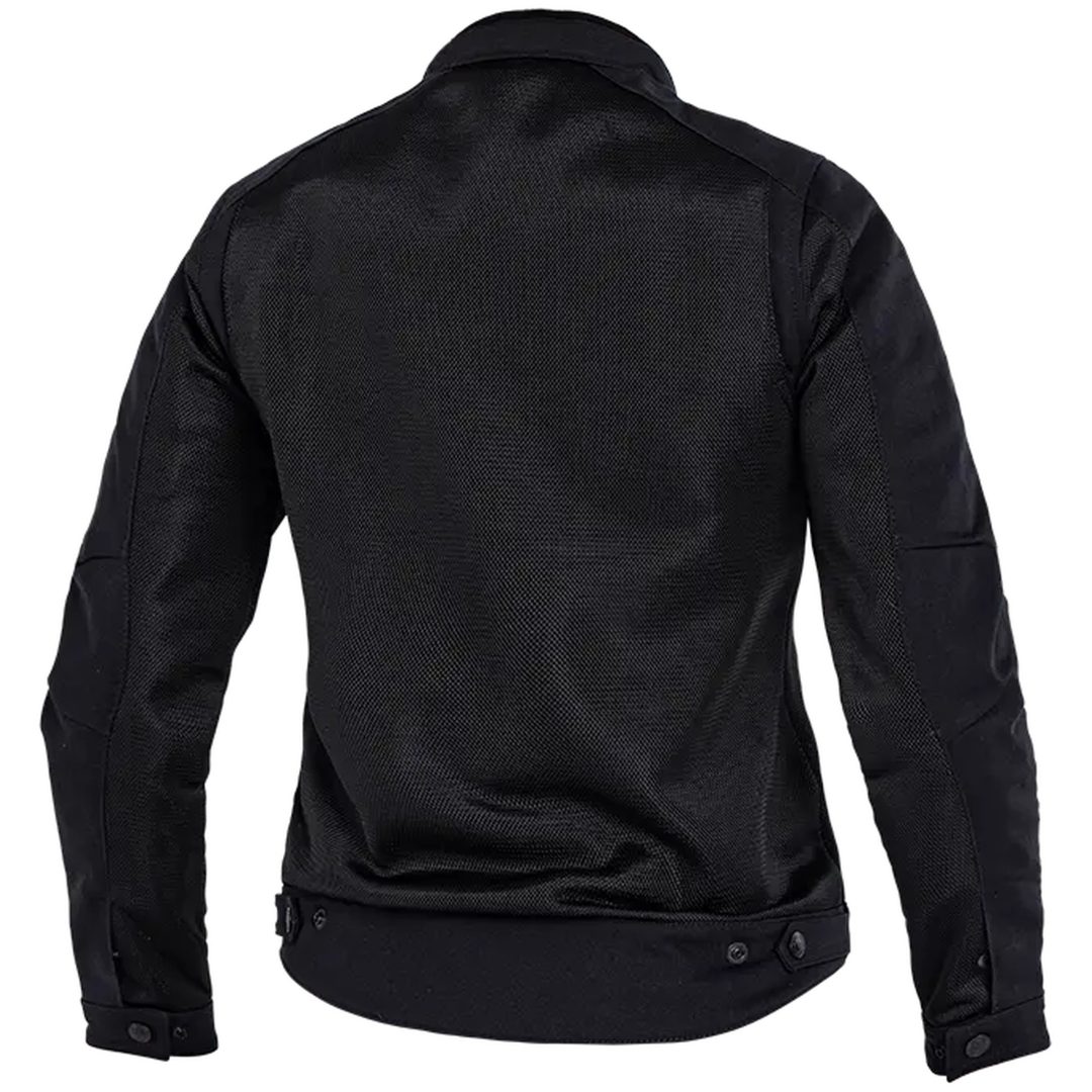 MC-Jacka Dam Mesh Svart Textil JOHN DOE Small – bild 2