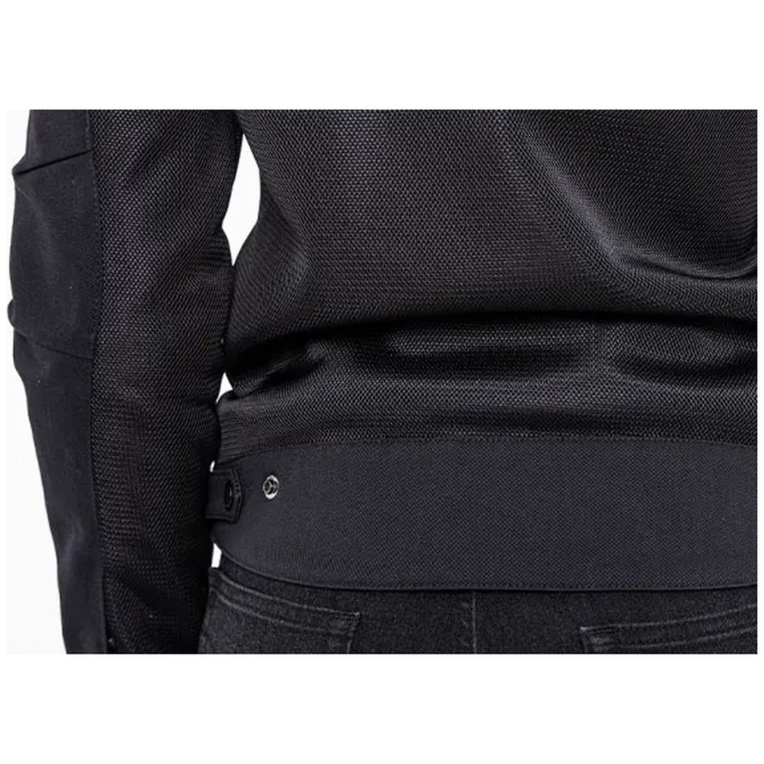 MC-Jacka Dam Mesh Svart Textil JOHN DOE Small – bild 3