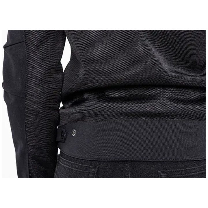 MC-Jacka Dam Mesh Svart Textil JOHN DOE Small – bild 3