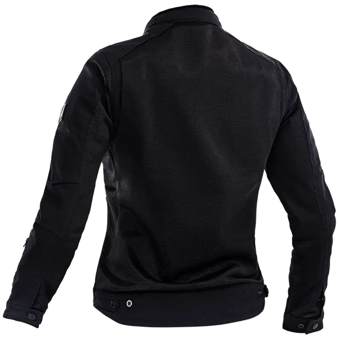 MC-Jacka Dam Mesh Svart Textil JOHN DOE Small – bild 6