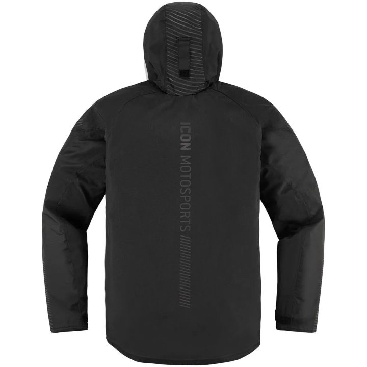 MC-Jacka Dam PDX3 CE Svart ICON XS – bild 2