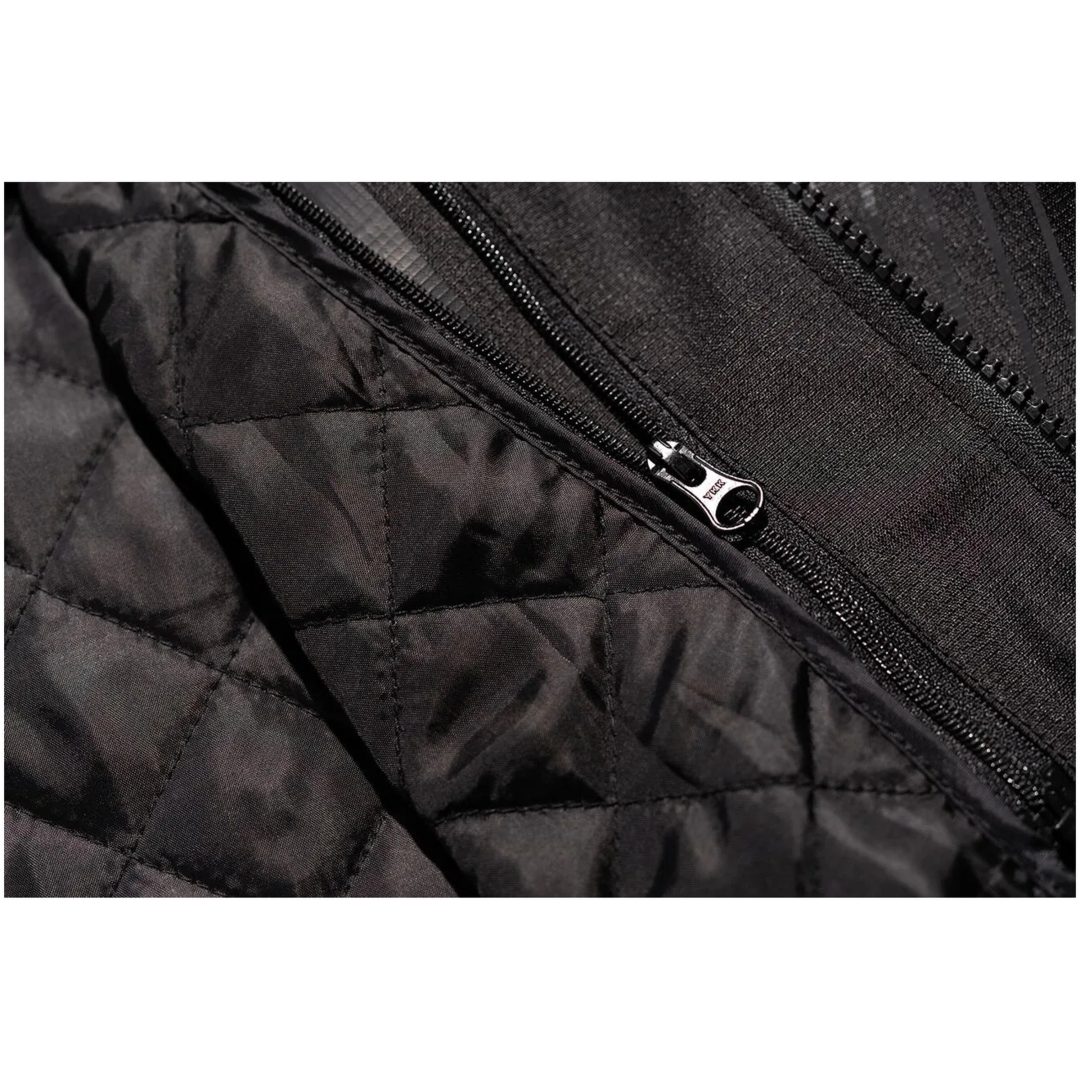 MC-Jacka Dam PDX3 CE Svart ICON XS – bild 6