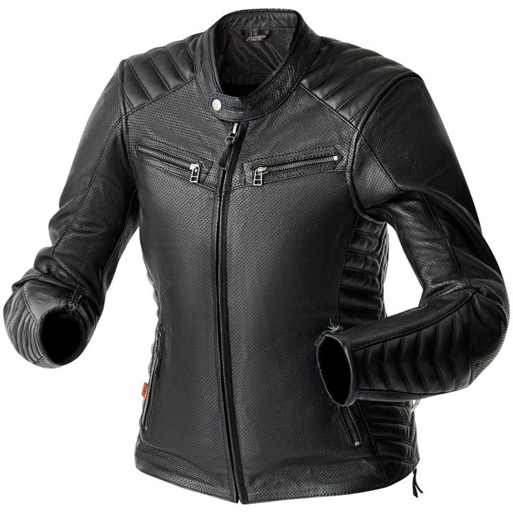 MC-Jacka Dam Roadster Air D3O Läder Svart RST XS – bild 2