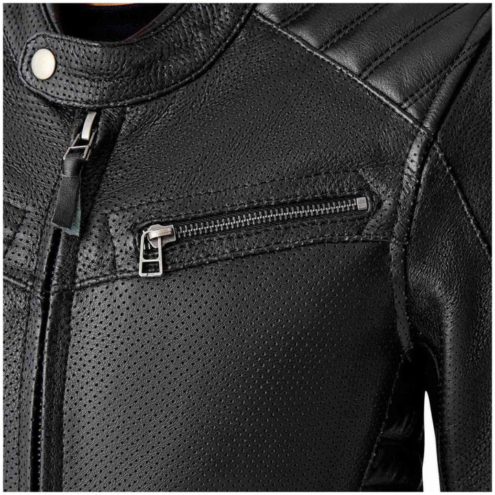 MC-Jacka Dam Roadster Air D3O Läder Svart RST XS – bild 4