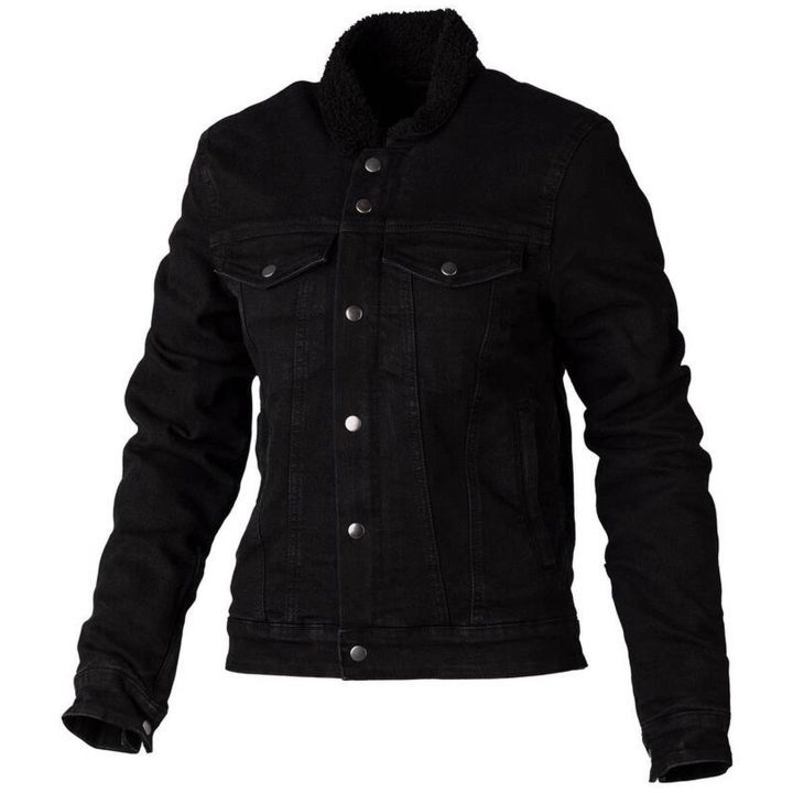 MC-Jacka Dam Sherpa CE Svart RST XS – bild 2