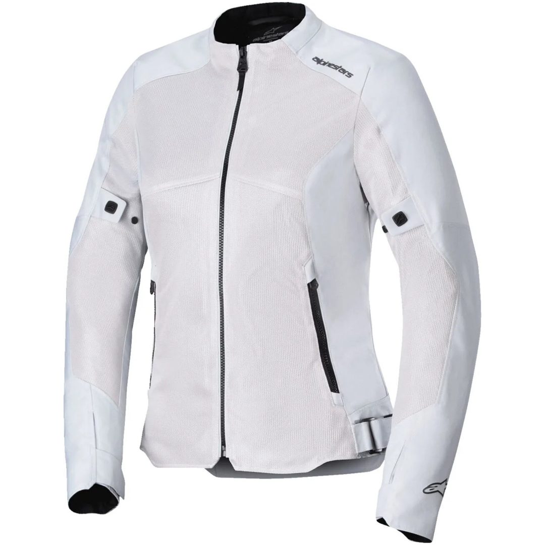 MC-Jacka Dam Stella C-1 Air Textil Silver ALPINESTARS L