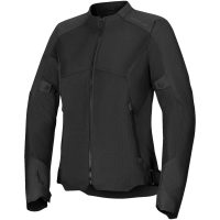 MC-Jacka Dam Stella C-1 Air Textil Svart ALPINESTARS