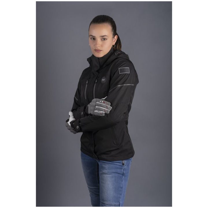 MC-Jacka Dam Svart LS2 XS – bild 3