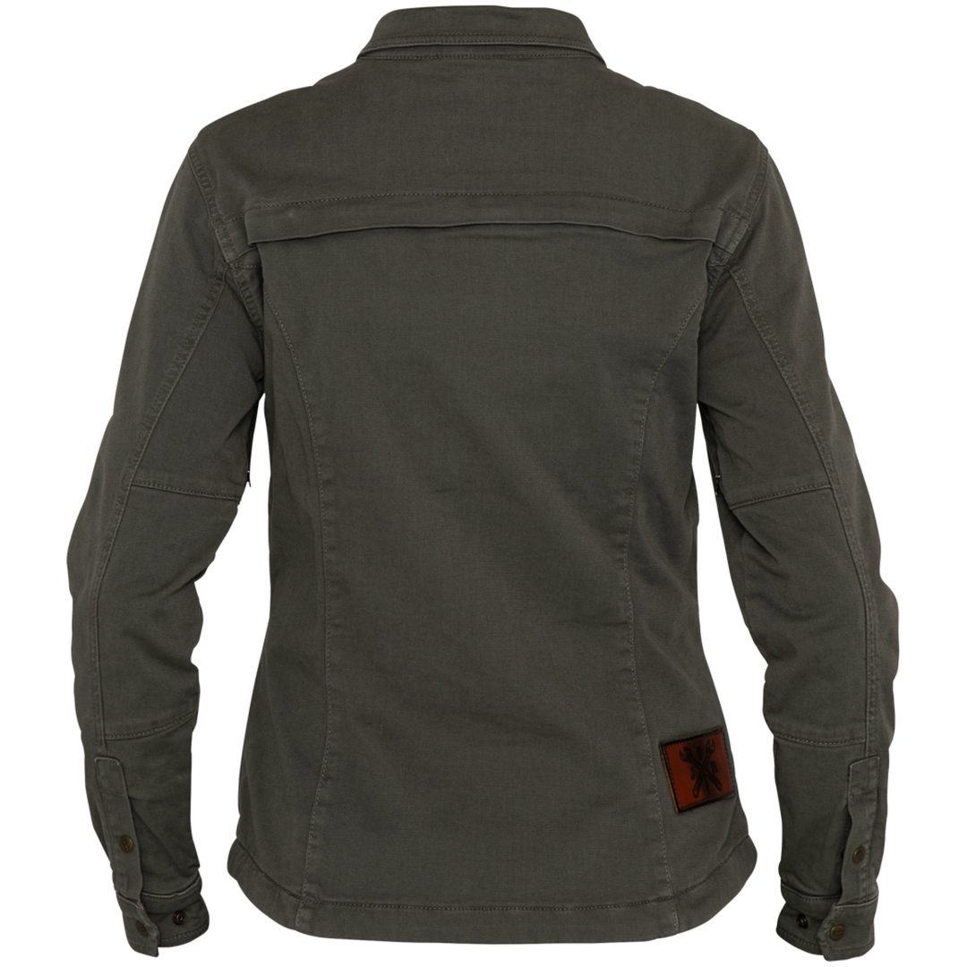 Mc-jacka Dam Textil Olive JOHN DOE Vattenresistent – bild 3