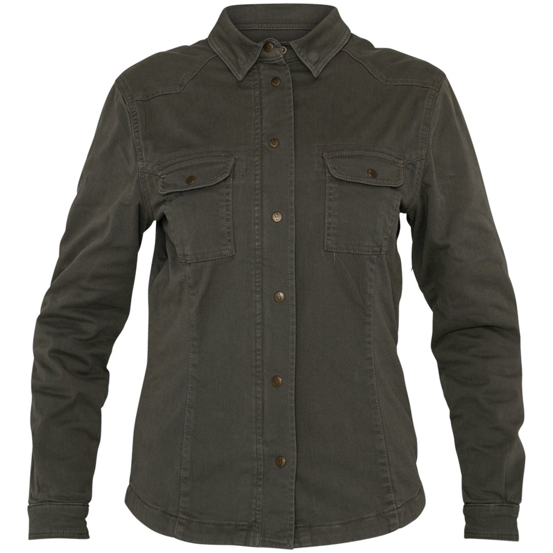 Mc-jacka Dam Textil Olive Vattenresistent JOHN DOE Vattenresistent