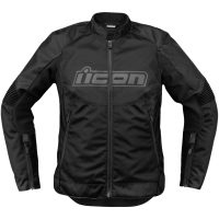 Mc-jacka Dam Textil Overlord3 Svart ICON