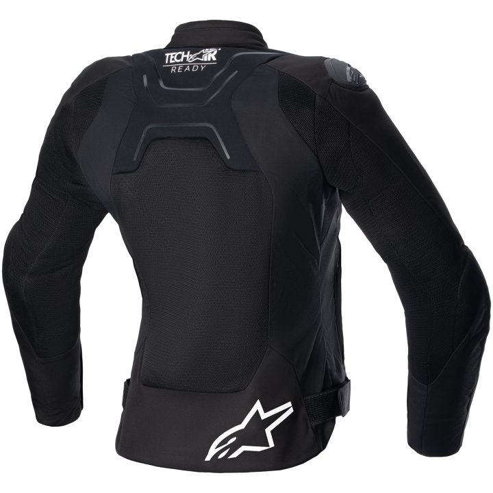 Mc-jacka Dam Textil Smx Air Svart ALPINESTARS XS – bild 3